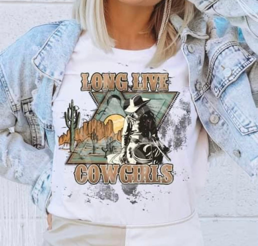 Long live cowgirls t shirt